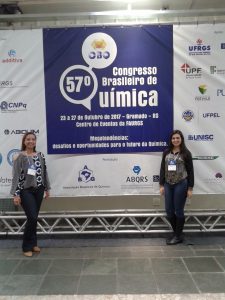 Aluna do Curso de Farmácia apresenta trabalho no 57º Congresso Brasileiro de Química