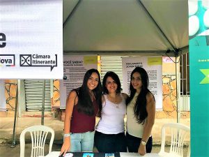 Curso de Medicina presente em evento itinerante da Câmara de Ponte Nova