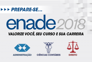 Enade 2018 avaliará cursos de Administração, Ciências Contábeis e Direito