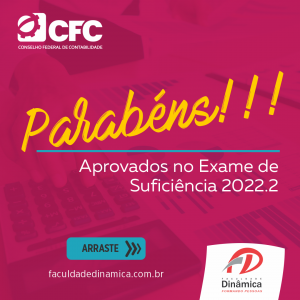 Faculdade Dinâmica divulga aprovados do CFC 2022.2