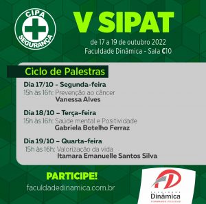 Faculdade Dinâmica promove X Semana da SIPAT