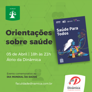 Curso de Nutrição comemora Dia Mundial da Saúde