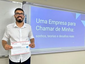 Egresso do curso de Administração promove exposição sobre empreendedorismo