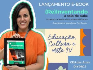 Prefeitura lançará e-book da professora Marcela Toledo
