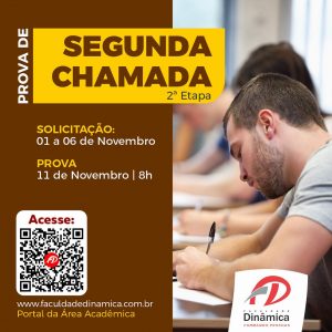 Abertas inscrições para prova de 2ª chamada