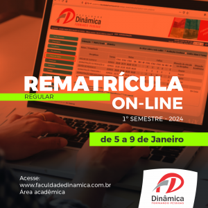 Rematrícula on-line Janeiro 2024
