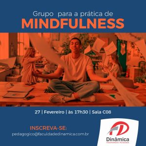 Mindfulness: Dinâmica abre inscrições para prática que estimula concentração