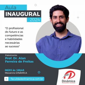 Aula Inaugural aborda perfil profissional para o futuro e fatores para o sucesso