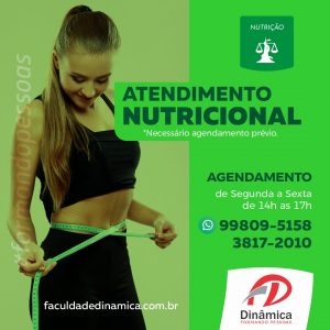 PRONUT abre agenda para atendimento nutricional gratuito