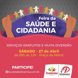 Oratórios recebe nova edição da Feira da Saúde e Cidadania neste sábado (27)