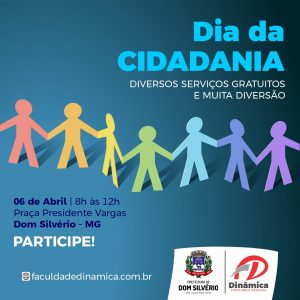 Dinâmica promove Dia da Cidadania em Dom Silvério neste sábado (6)