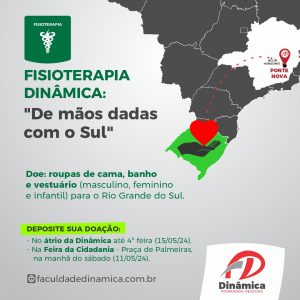 Dinâmica promove campanha de arrecadação para afetados por chuvas no RS