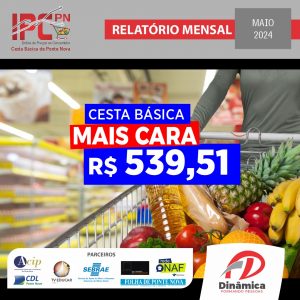Puxada pela batata, cesta básica fica mais cara em PN em maio, revela IPC
