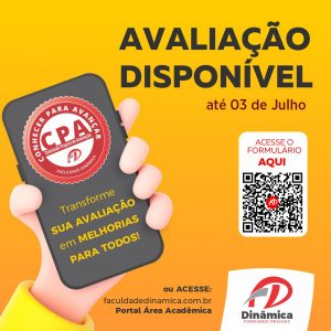 Autoavaliação Institucional está disponível até 3 de julho