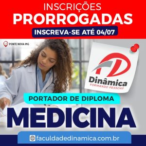 Portadores de diploma podem se inscrever para Medicina até quinta (4)