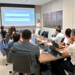 Reunião de Colegiado do Direito alinha ações e capacita sobre normas da ABNT