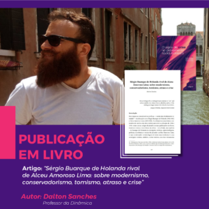 Professor da Dinâmica publica artigo em livro de docentes historiadores