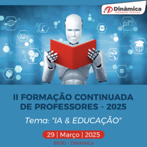 “IA & Educação” é o tema da II Formação Continuada de Professores de 2025