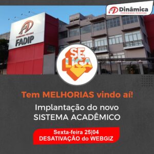 Comunicado sobre desativação do sistema WEBGIZ