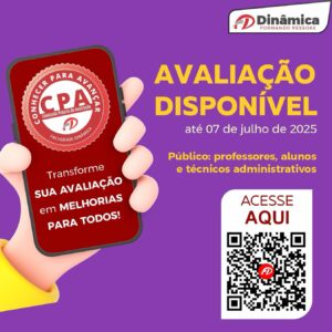 Autoavaliação Institucional está disponível e deve ser feita até 7 de julho
