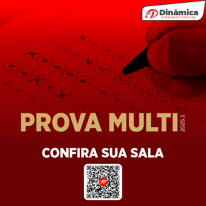 Informações sobre a Prova Multi 2025.1