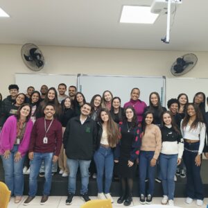Curso de Farmácia promove recepção aos alunos para o semestre 2025.2
