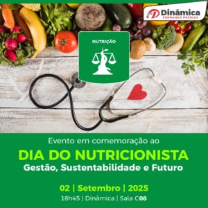 Programação especial celebrará Dia do Nutricionista na Dinâmica