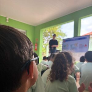 Alunos de Medicina levam educação em saúde a crianças e adolescentes de Santa Cruz do Escalvado