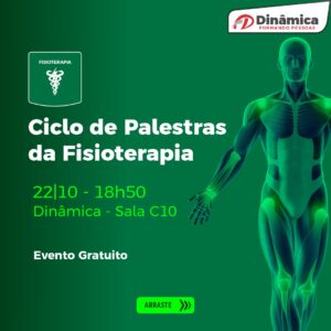 Ciclo de Palestras abordará reabilitação, lesões esportivas e fisioterapia neurofuncional