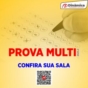 Informações sobre a Prova Multi 2025.2