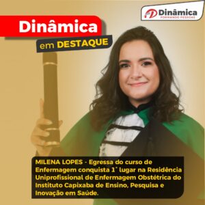 Egressa conquista 1º lugar em Residência de Enfermagem Obstétrica