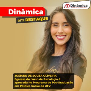 Egressa de Psicologia conquista aprovação em mestrado da UFV