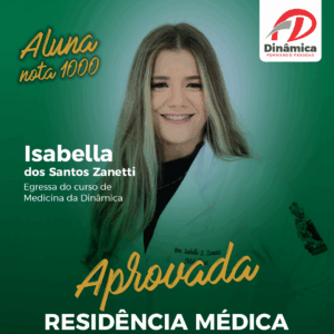 Médica egressa da Dinâmica conquista aprovação em Residência de Pediatria no HNSD