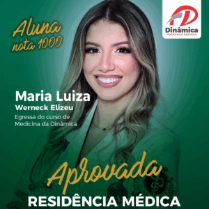 Aprovada em 6º lugar, médica formada pela Dinâmica fará Residência de Ginecologia e Obstetrícia no HPC