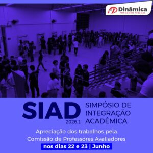 SIAD 2026.1 tem edital publicado; acesse