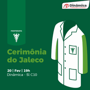 Cerimônia do Jaleco marcará início do estágio para alunos de Fisioterapia