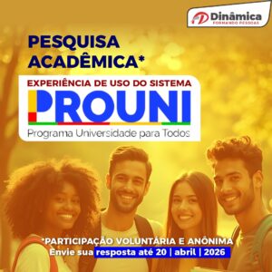 Pesquisa busca entender experiência de usuários no sistema do Prouni