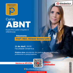 Abertas as inscrições para curso de normatização ABNT voltado à produção acadêmica