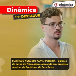 Egresso de Psicologia é aprovado em processo seletivo e inicia atuação no Cras 