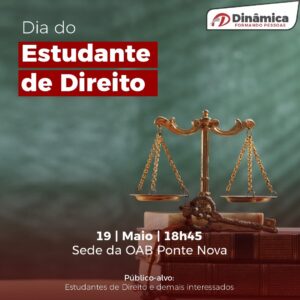Curso promove evento especial pelo Dia do Estudante de Direito