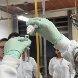 Estudantes de Farmácia participam de aula prática de Toxicologia com foco na identificação de drogas