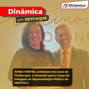 Professora da Dinâmica assume função como Delegada do Crefito-4