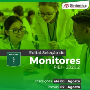 “Programa de Nivelamento: Integração do Estudante Ingressante” está com seleção aberta