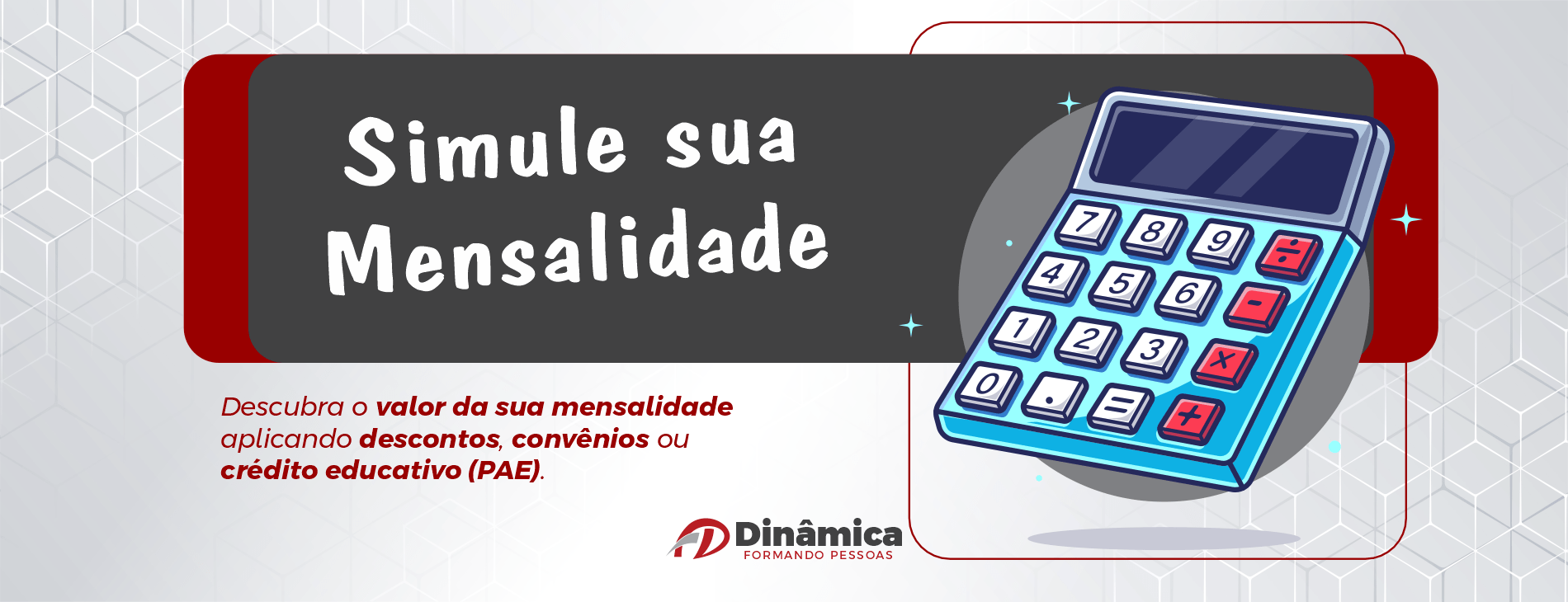 SIMULADOR DE MENSALIDADE