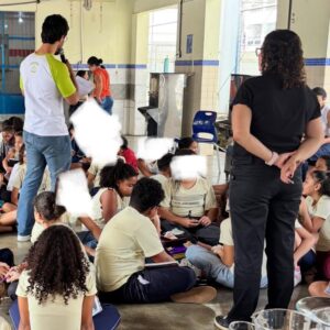 Curso de Nutrição leva conscientização sobre alimentação saudável a alunos do Ensino Fundamental